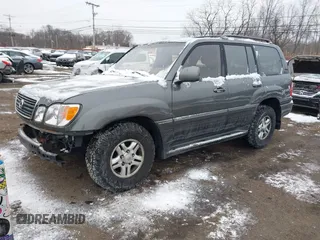 2000 Lexus LX 470 with VIN JT6HT00W9Y0096647, listed as a IAAI auction lot 41376347 with 231,916 mi miles and . Bid and sale history available at DreamBid. Image 17.