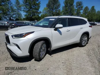 2023 Toyota Highlander L with VIN 5TDKDRBH1PS031740, listed as a Copart auction lot 63878405 with 36,505 mi miles and Salvage title. Bid and sale history available at DreamBid. Image 1.