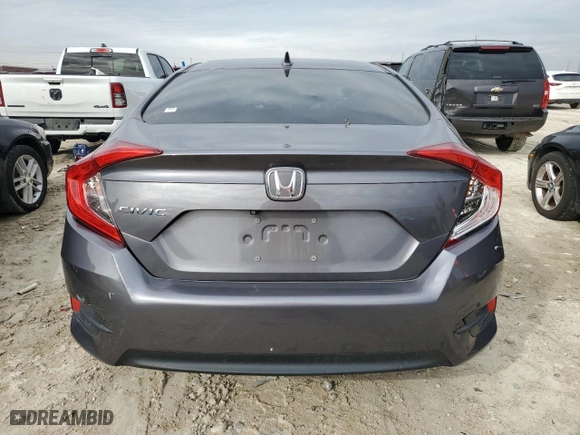 2018 Honda Civic Sedan EX with VIN 2HGFC2F73JH550972, listed as a Copart auction lot 44840005 with 99,331 mi miles and Salvage Title. Bid and sale history available at carsss.com. Image 6.