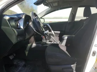 2018 Toyota RAV4 XLE with VIN JTMRFREV7JJ741076, listed as a Copart auction lot 45454135 with 128,402 mi miles and Salvage Title. Bid and sale history available at carsss.com. Image 7.