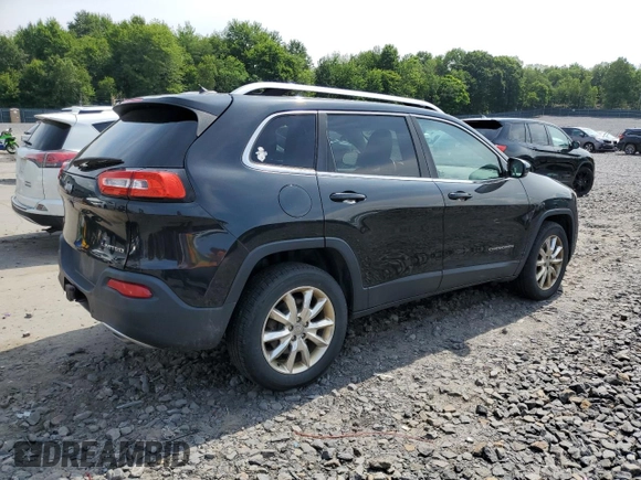 2014 Jeep Cherokee Limited z VIN 1C4PJMDS4EW237271, wystawiony jako Copart lot #64367645 z przebiegiem 155 889 mil mil oraz Czysty tytuł • Clean title. Historia ofert i sprzedaży dostępna na DreamBid. Obrazek 3.
