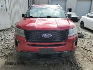 2018 Ford Explorer Sport with VIN 1FM5K8GT2JGB04928, listed as a Copart auction lot 49405445 with 75,708 mi miles and Clean Title. Bid and sale history available at DreamBid. Image 5.