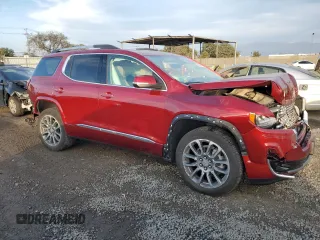 2022 GMC Acadia Denali with VIN 1GKKNPLS7NZ160142, listed as a Copart auction lot 86545014 with 25,424 mi miles and Salvage Title. Bid and sale history available at carsss.com. Image 4.