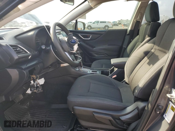 2021 Subaru Forester with VIN JF2SKADC4MH593982, listed as a Copart auction lot 55418575 with 57,706 mi miles and Salvage title. Bid and sale history available at DreamBid. Image 7.