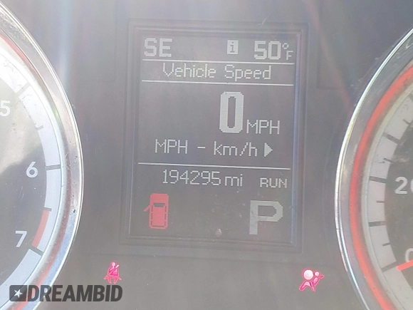 2012 Dodge Durango Crew with VIN 1C4RDHDG9CC330644, listed as a IAAI auction lot 41889758 with 194,295 mi miles and . Bid and sale history available at DreamBid. Image 16.