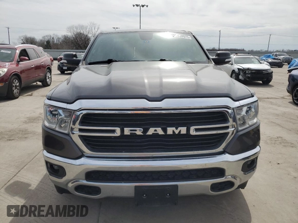 2019 Ram 1500 Big Horn z VIN 1C6RREFT0KN745503, wystawiony jako Copart lot #49421075 z przebiegiem 124 488 mil mil oraz Szkoda całkowita • Salvage title. Historia ofert i sprzedaży dostępna na DreamBid. Obrazek 5.