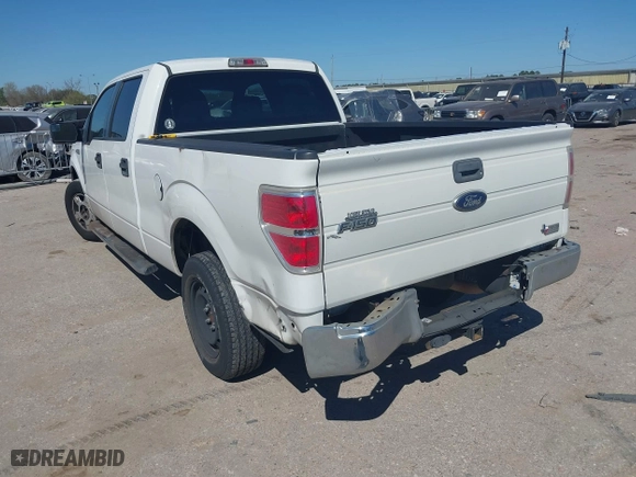 2013 Ford F-150 XL with VIN 1FTFW1CF7DFA66868, listed as a IAAI auction lot 41784163 with 218,303 mi miles. Bid and sale history available at carsss.com. Image 3.