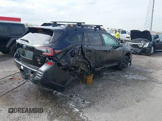 2022 Subaru Outback Wilderness with VIN 4S4BTGUD5N3112137, listed as a IAAI auction lot 41903526 with 77,502 mi miles and . Bid and sale history available at DreamBid. Image 4.