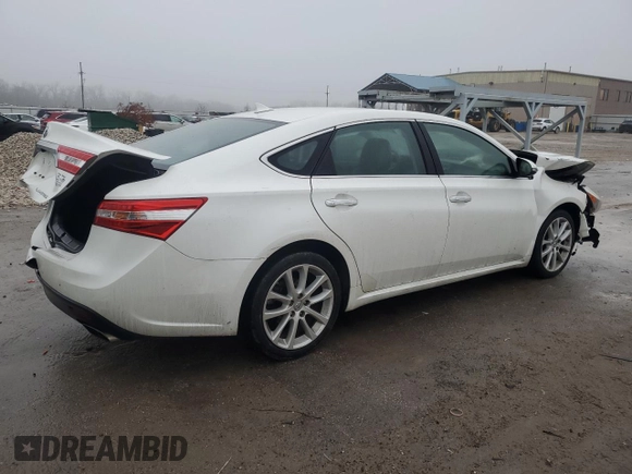 2013 Toyota Avalon XLE with VIN 4T1BK1EB1DU033408, listed as a Copart auction lot 86608364 with Not Provided miles and Salvage Title. Bid and sale history available at DreamBid. Image 3.