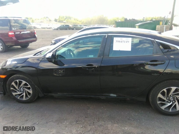 2018 Honda Civic Sedan LX with VIN 2HGFC2F55JH583602, listed as a IAAI auction lot 39845149 with 45,898 mi miles. Bid and sale history available at carsss.com. Image 14.