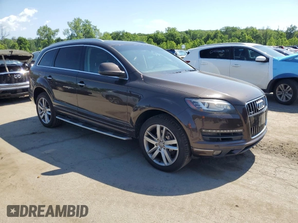 2011 Audi Q7 Premium Plus with VIN WA1LMAFE0BD005067, listed as a Copart auction lot 62080395 with 163,931 mi miles and Clean title. Bid and sale history available at DreamBid. Image 4.