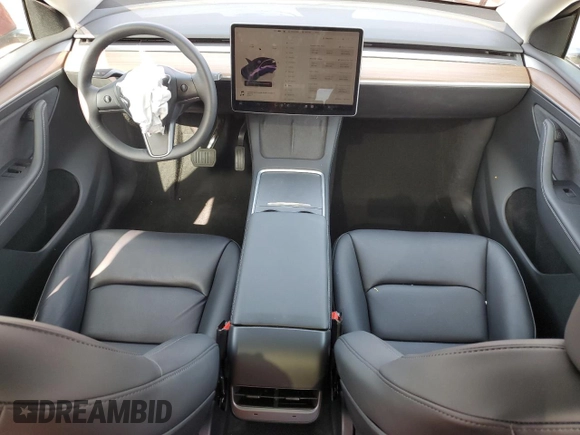 2024 Tesla Model Y с VIN 7SAYGDED3RF166676, выставлен на аукционе Copart как лот 60792165 с пробегом 22 445 миль миль и Списание • Salvage title. История ставок и продаж доступна на DreamBid. Изображение 8.