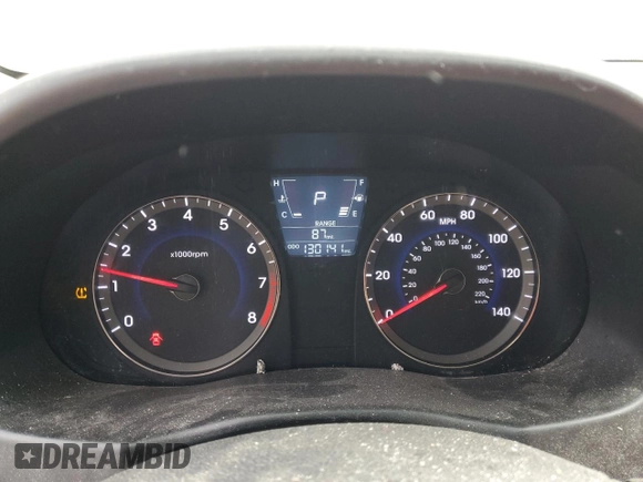 2012 Hyundai Accent SE with VIN KMHCU5AE8CU041123, listed as a Copart auction lot 42913995 with 130,141 mi miles and Non Repairable. Bid and sale history available at carsss.com. Image 9.