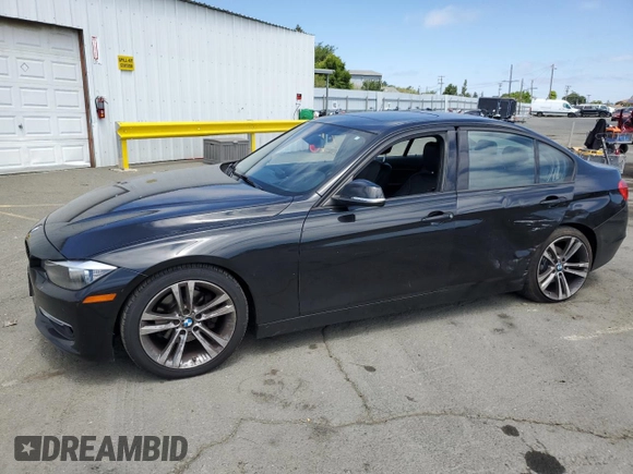 2014 BMW 3 Series 328d with VIN WBA3D3C5XEF099499, listed as a Copart auction lot 60522055 with 116,398 mi miles and Salvage title. Bid and sale history available at DreamBid. Image 1.