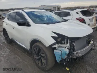 2017 Nissan Murano SV with VIN 5N1AZ2MG0HN161049, listed as a Copart auction lot 87997455 with 76,728 mi miles and Salvage Title. Bid and sale history available at carsss.com. Image 4.