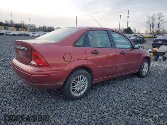 2000 Ford Focus ZTS with VIN 1FAHP3836YW414140, listed as a Copart auction lot 87208414 with 231,602 mi miles and Salvage Title. Bid and sale history available at carsss.com. Image 3.