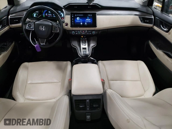 2018 Honda Clarity Touring with VIN JHMZC5F35JC011703, listed as a Copart auction lot 80781834 with 61,418 mi miles and Salvage Title. Bid and sale history available at DreamBid. Image 8.