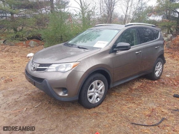 2015 Toyota RAV4 LE with VIN JTMBFREV2FD139886, listed as a IAAI auction lot 41922987 with 96,000 mi miles. Bid and sale history available at carsss.com. Image 18.