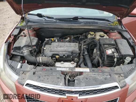 2012 Chevrolet Cruze 2LT with VIN 1G1PG5SC5C7347147, listed as a Copart auction lot 55466955 with 154,974 mi miles and Clean Title. Bid and sale history available at DreamBid. Image 11.
