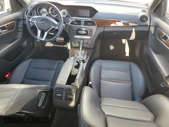 2014 Mercedes-Benz C C 250 Sport with VIN WDDGF4HBXEA955843, listed as a Copart auction lot 54499075 with 122,933 mi miles and Salvage Title. Bid and sale history available at carsss.com. Image 8.