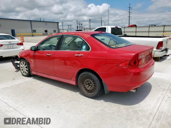 2006 Acura TSX with VIN JH4CL96806C016467, listed as a Copart auction lot 57245025 with 166,917 mi miles and Salvage title. Bid and sale history available at DreamBid. Image 2.