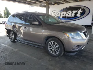 2013 Nissan Pathfinder S with VIN 5N1AR2MN3DC662876, listed as a Copart auction lot 63947765 with 165,025 mi miles and Clean title. Bid and sale history available at DreamBid. Image 4.