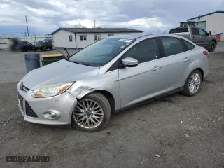 2012 Ford Focus SEL with VIN 1FAHP3H24CL453391, listed as a Copart auction lot 51345695 with 173,971 mi miles and Salvage Title. Bid and sale history available at carsss.com. Image 1.