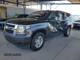 2018 Chevrolet Suburban LS with VIN 1GNSCGKC9JR384123, listed as a Copart auction lot 70710604 with 209,443 mi miles and Salvage Title. Bid and sale history available at carsss.com. Image 1.