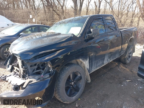 2014 Ram 1500 Express with VIN 1C6RR7FT8ES214938, listed as a IAAI auction lot 41708572 with 148,468 mi miles. Bid and sale history available at carsss.com. Image 18.
