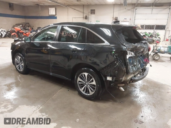 2017 Acura RDX Advance with VIN 5J8TB4H7XHL037035, listed as a IAAI auction lot 41317245 with 93,924 mi miles and . Bid and sale history available at DreamBid. Image 3.