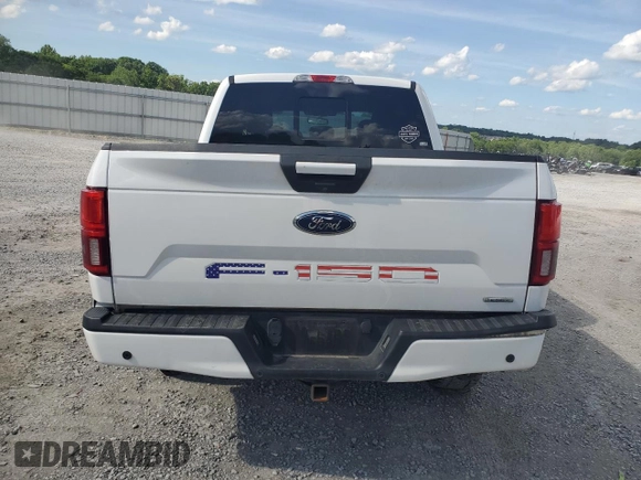 2018 Ford F-150 XL with VIN 1FTEW1EG7JFA64678, listed as a Copart auction lot 56411315 with 148,775 mi miles and Salvage title. Bid and sale history available at DreamBid. Image 6.