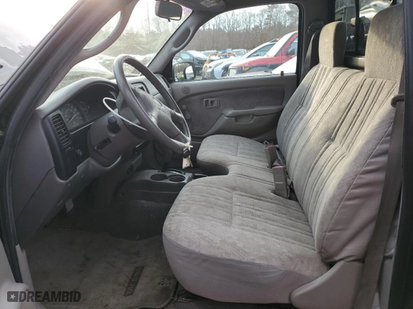 2002 Toyota Tacoma with VIN 5TENL42N52Z079262, listed as a Copart auction lot 47015355 with 53,745 mi miles and Salvage Title. Bid and sale history available at carsss.com. Image 7.
