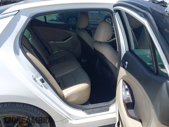 2015 Kia Optima EX with VIN 5XXGN4A77FG369058, listed as a IAAI auction lot 42621804 with 183,635 mi miles and . Bid and sale history available at DreamBid. Image 8.