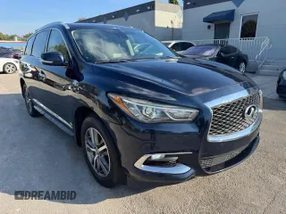 2019 Infiniti QX60 Luxe z VIN 5N1DL0MM4KC561014, wystawiony jako Copart lot #43478125 z przebiegiem 177 089 mil mil oraz Szkody całkowita. Historia ofert i sprzedaży dostępna na DreamBid. Obrazek 4.