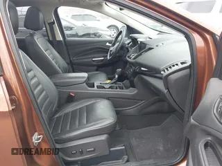 2017 Ford Escape Titanium with VIN 1FMCU0JD3HUB20846, listed as a IAAI auction lot 42182260 with 28,610 mi miles and . Bid and sale history available at DreamBid. Image 5.