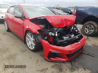 2018 Volkswagen Golf GTI S with VIN 3VW447AU3JM256838, listed as a Copart auction lot 49314044 with 56,830 mi miles. Bid and sale history available at carsss.com. Image 4.