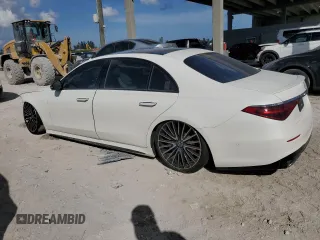 2023 Mercedes-Benz S-Class S 500 with VIN W1K6G6DB7PA197070, listed as a Copart auction lot 43637385 with 20,412 mi miles and Salvage Title. Bid and sale history available at carsss.com. Image 2.
