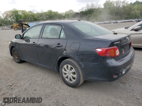 2009 Toyota Corolla with VIN JTDBL40E599042515, listed as a Copart auction lot 54796945 with Not Provided miles and Clean Title. Bid and sale history available at carsss.com. Image 2.
