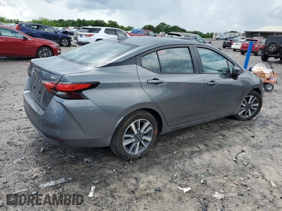 2023 Nissan Versa SV with VIN 3N1CN8EV3PL821868, listed as a Copart auction lot 56916735 with 50,679 mi miles and Salvage title. Bid and sale history available at DreamBid. Image 3.