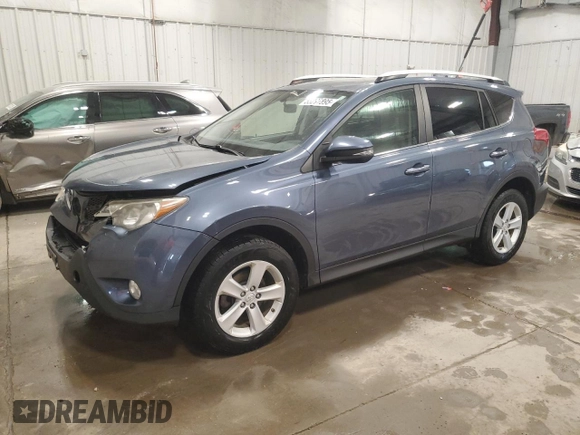 2014 Toyota RAV4 XLE with VIN JTMRFREV2ED086149, listed as a Copart auction lot 53297895 with 138,618 mi miles and Clean Title. Bid and sale history available at carsss.com. Image 1.