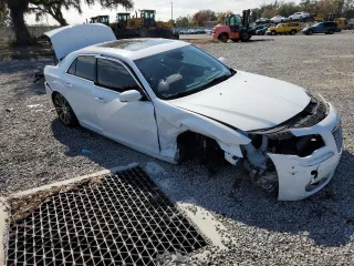 2012 Chrysler 300 S with VIN 2C3CCABG7CH253065, listed as a Copart auction lot 41794685 with 135,456 mi miles and Salvage Title. Bid and sale history available at carsss.com. Image 4.