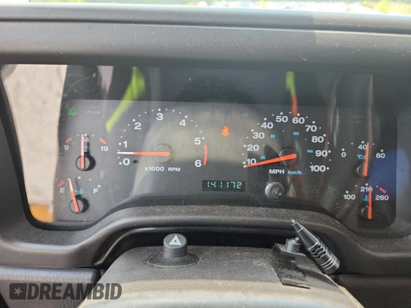 2001 Jeep Wrangler Sport с VIN 1J4FA49S91P347090, выставлен на аукционе Copart как лот 60436405 с пробегом 141 172 миль миль и Списание • Salvage title. История ставок и продаж доступна на DreamBid. Изображение 9.