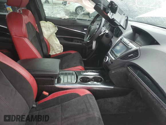 2019 Acura MDX Technology with VIN 5J8YD4H0XKL008399, listed as a Copart auction lot 51506575 with 61,658 mi miles and Salvage title. Bid and sale history available at DreamBid. Image 7.