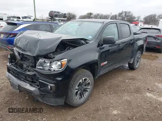 2021 Chevrolet Colorado 2WD Z71 with VIN 1GCGSDEN3M1108777, listed as a IAAI auction lot 41562874 with 77,607 mi miles and . Bid and sale history available at DreamBid. Image 2.