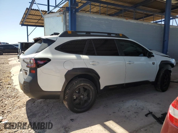 2025 Subaru Outback Wilderness with VIN 4S4BTGUD3S3214175, listed as a Copart auction lot 61631315 with 1,512 mi miles and Salvage title. Bid and sale history available at DreamBid. Image 3.