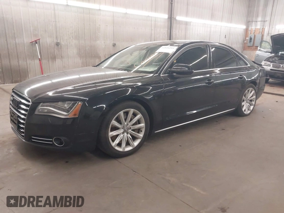 2012 Audi A8 with VIN WAUAVAFD3CN009835, listed as a IAAI auction lot 41816293 with Not provided miles and . Bid and sale history available at DreamBid. Image 2.