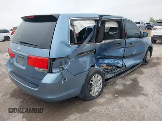 2010 Honda Odyssey LX with VIN 5FNRL3H21AB021724, listed as a IAAI auction lot 41930680 with 46,011 mi miles and . Bid and sale history available at DreamBid. Image 4.