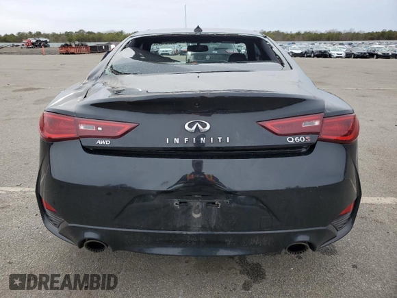 2018 Infiniti Q60 RED SPORT 400 with VIN JN1FV7EL9JM630331, listed as a Copart auction lot 50754875 with 127,387 mi miles and Salvage Title. Bid and sale history available at carsss.com. Image 6.