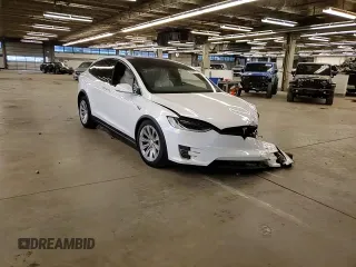 2016 Tesla Model X 70D with VIN 5YJXCBE24GF027807, listed as a Copart auction lot 50504814 with 0 mi miles and Salvage Title. Bid and sale history available at carsss.com. Image 11.