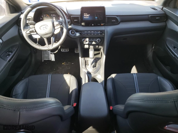 2021 Hyundai Veloster N with VIN KMHT36AH9MU010337, listed as a Copart auction lot 87407014 with 47,193 mi miles and Salvage Title. Bid and sale history available at carsss.com. Image 8.